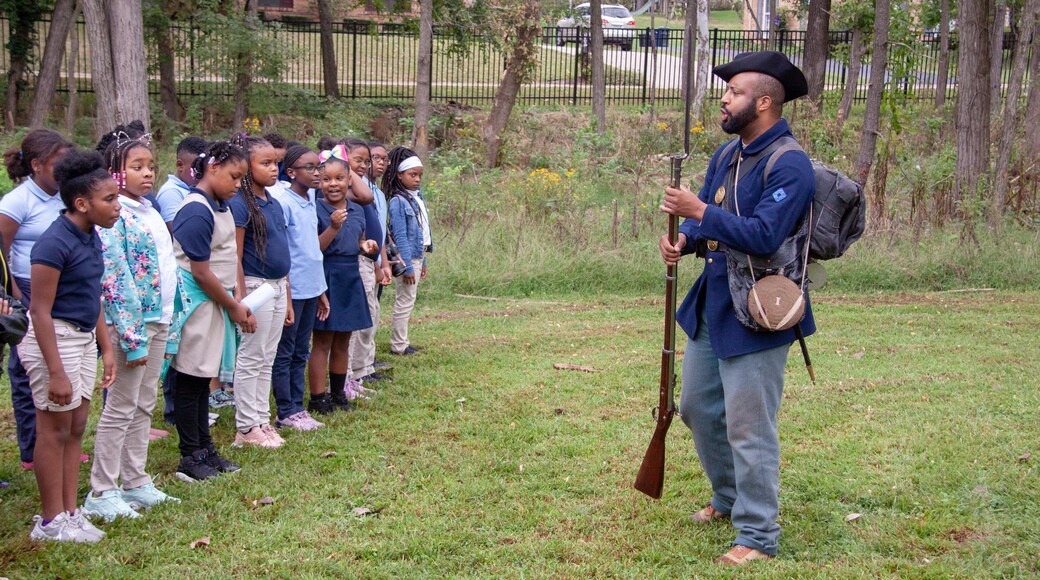 Ulysses S. Grant National Historic Site as well as a small group of people