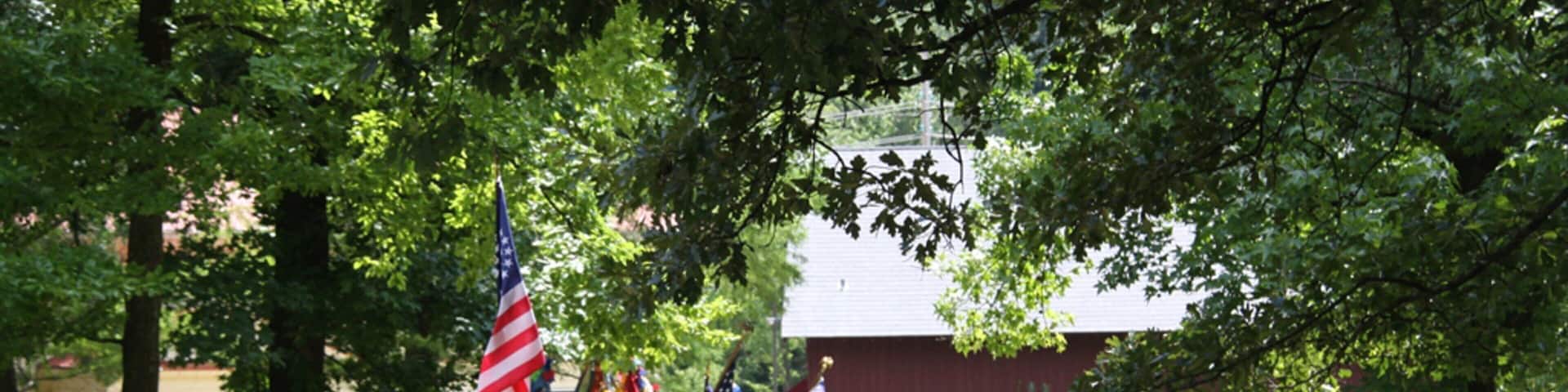 Ulysses S. Grant National Historic Site as well as a small group of people