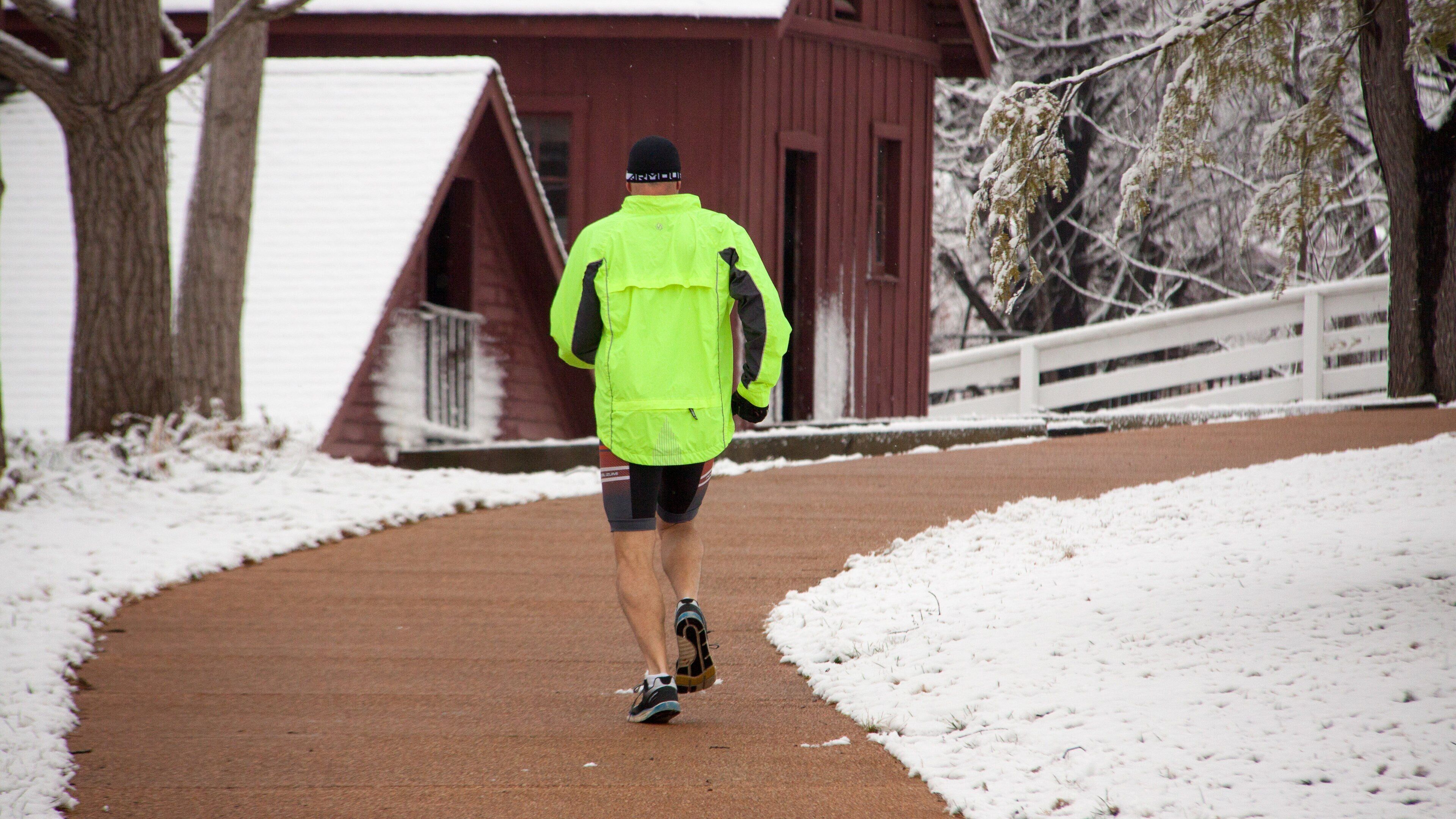 Ulysses S. Grant National Historic Site which includes snow as well as an individual male