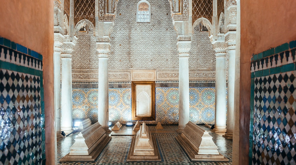 saadian tombs of marrakech, morocco
