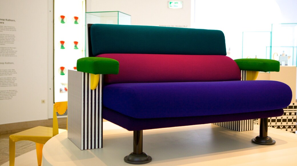 Museum Boijmans Van Beuningen toont interieur en kunst