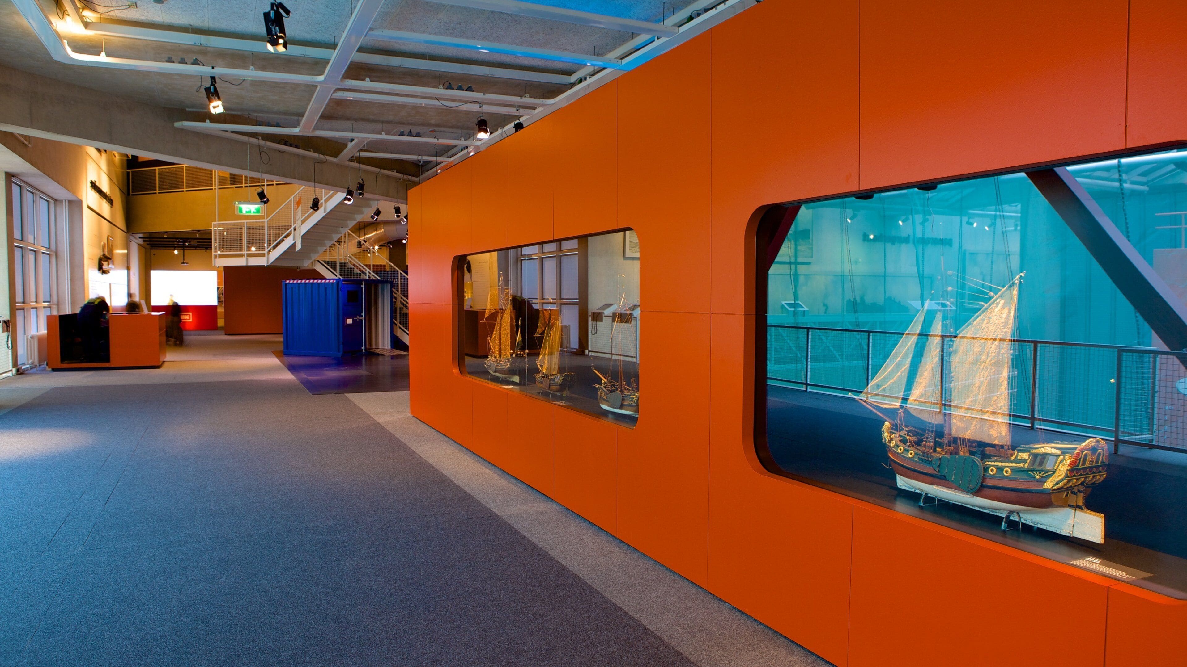 Maritime Museum featuring interior views