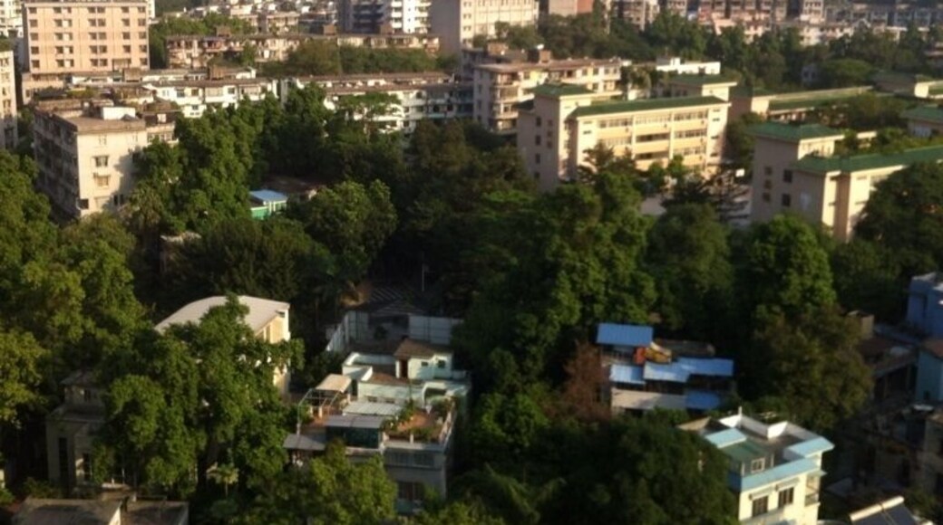 The picture from Guangzhou Chinese oversea village. The City with 13 million inhibitors...