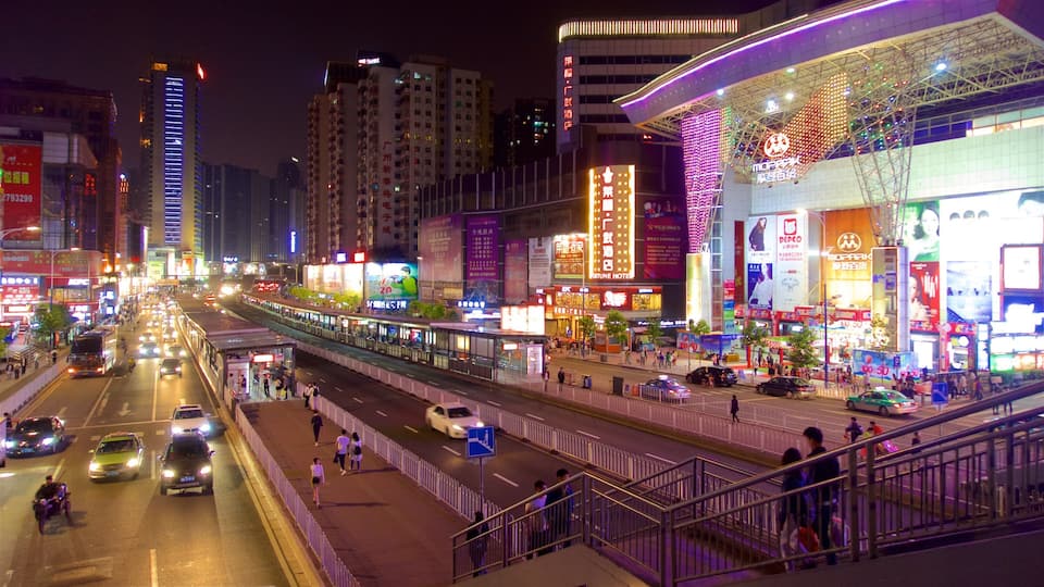 Tianhe which includes a skyscraper, a city and cbd