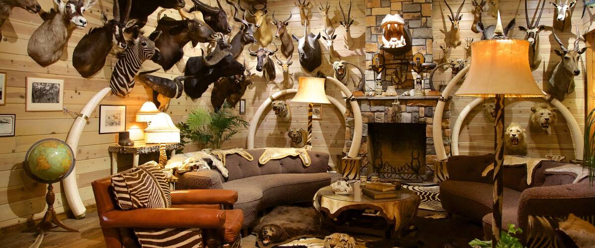 Wilbur D. May Center featuring interior views