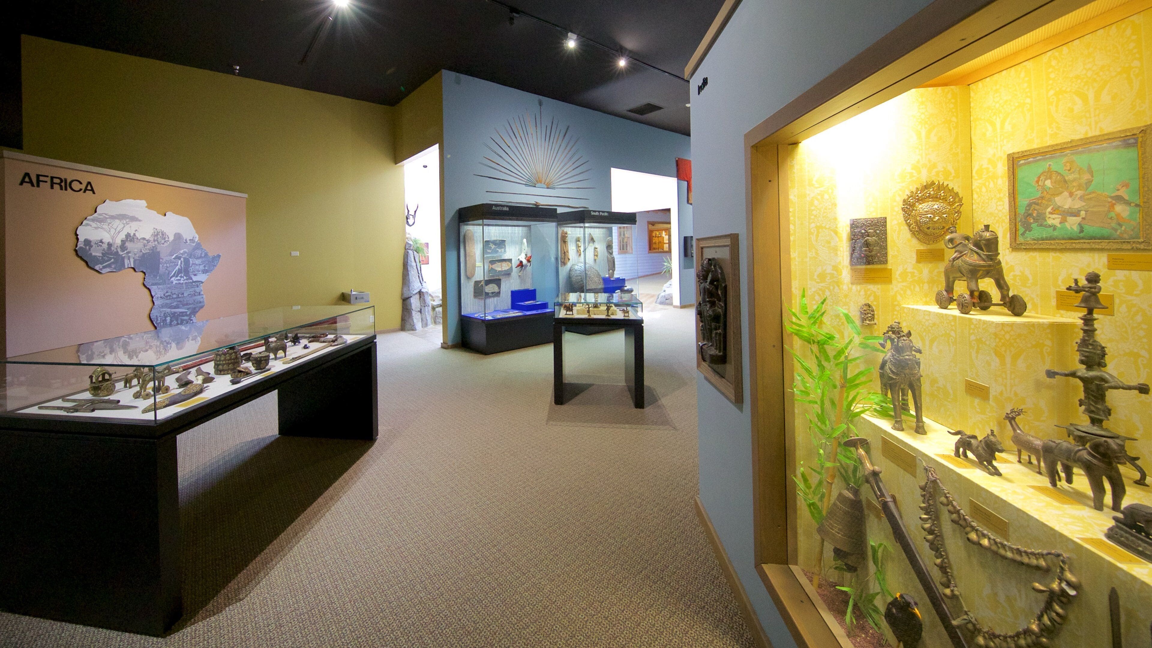 Wilbur D. May Center showing interior views