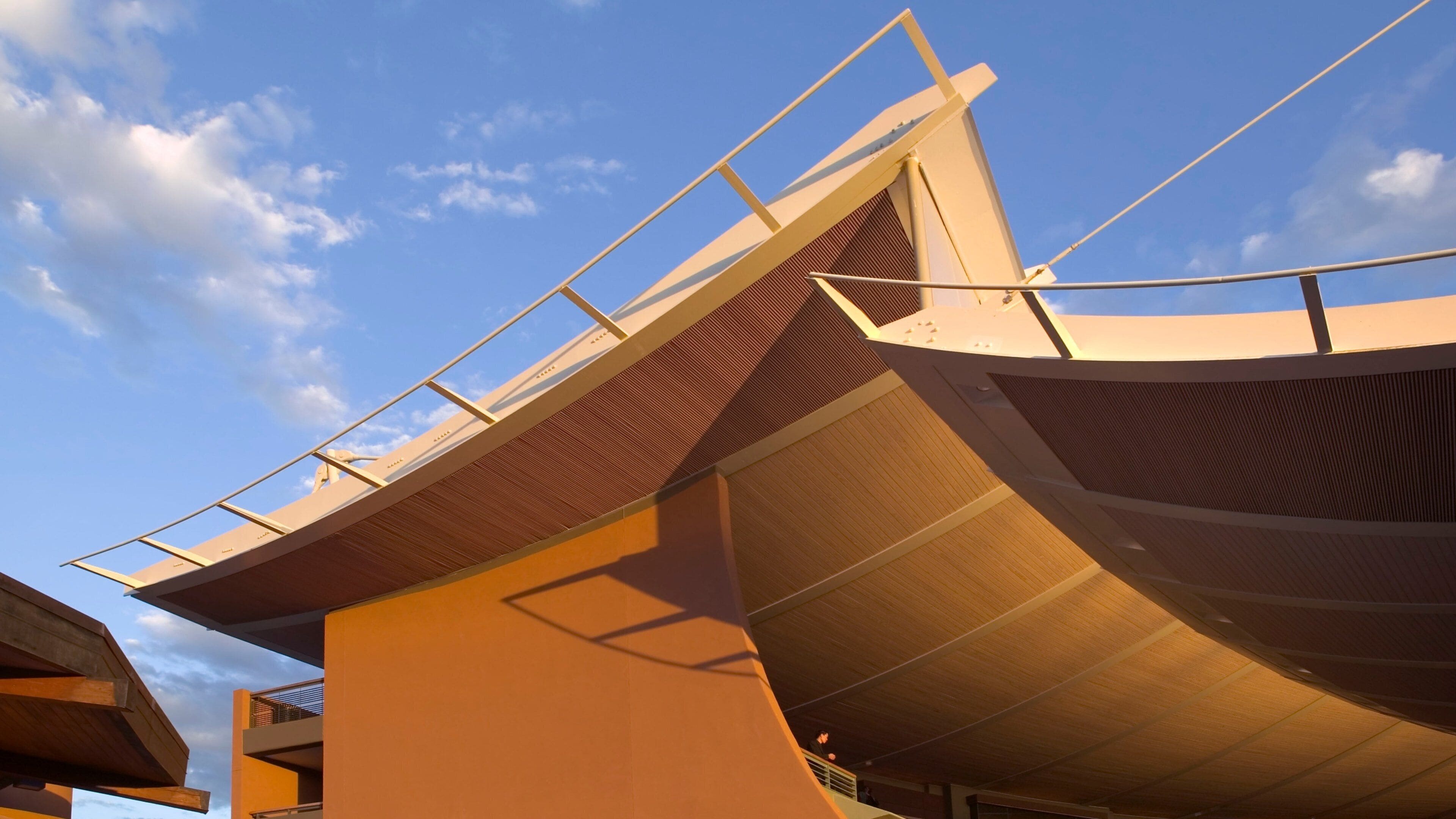 Santa Fe Opera featuring modern architecture