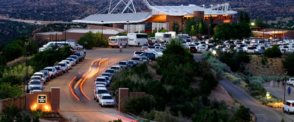 Santa Fe Opera featuring a city