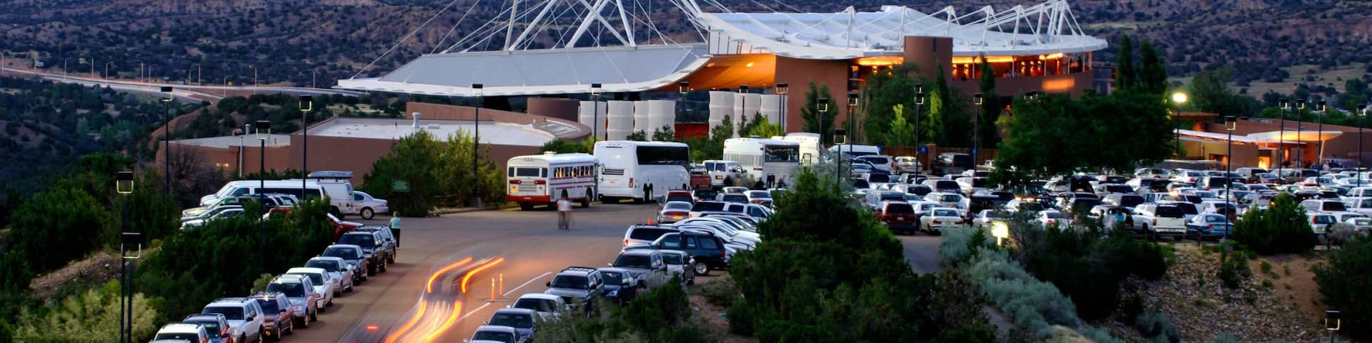 Santa Fe Opera showing a city