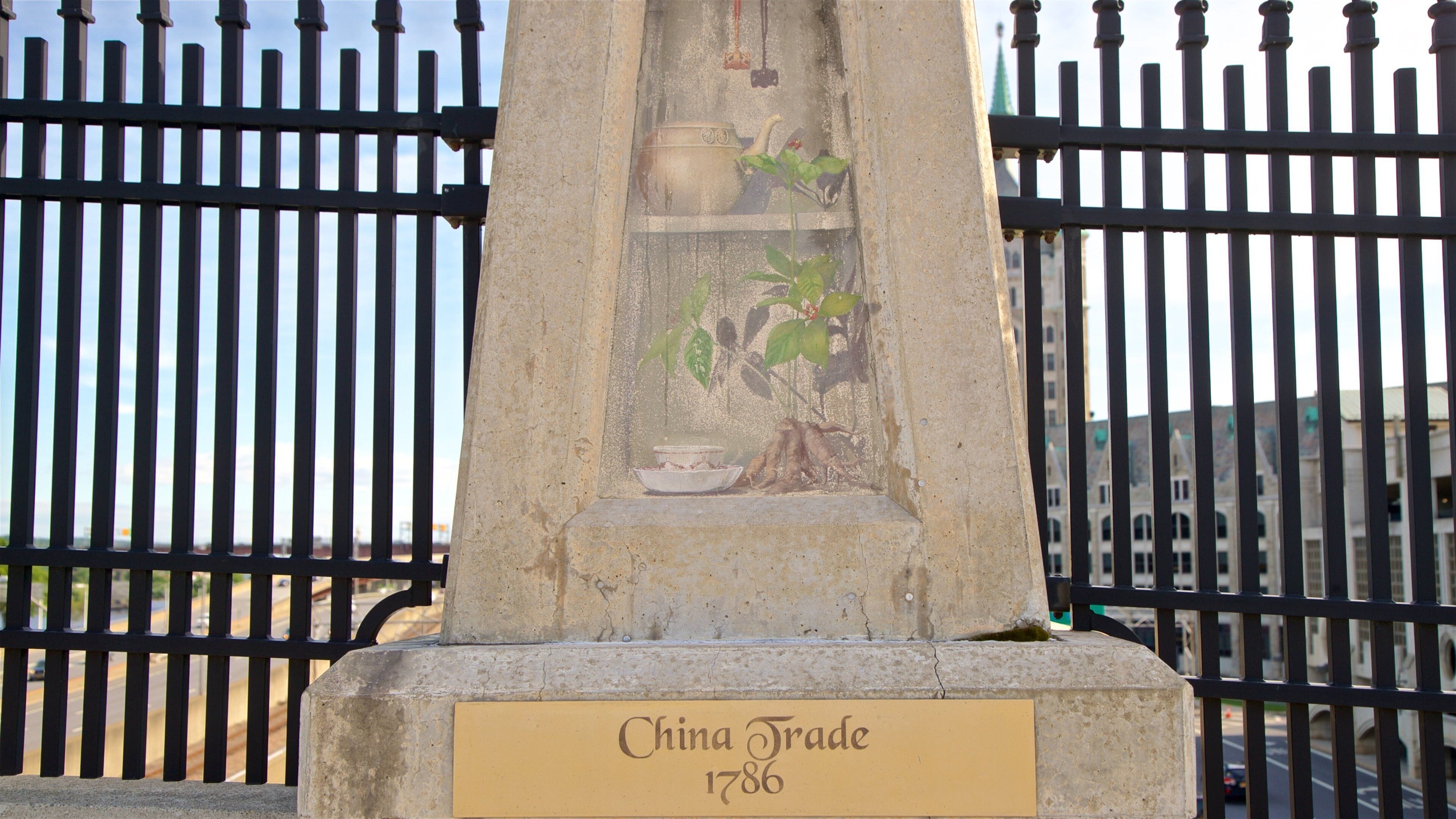 Hudson River Way which includes outdoor art