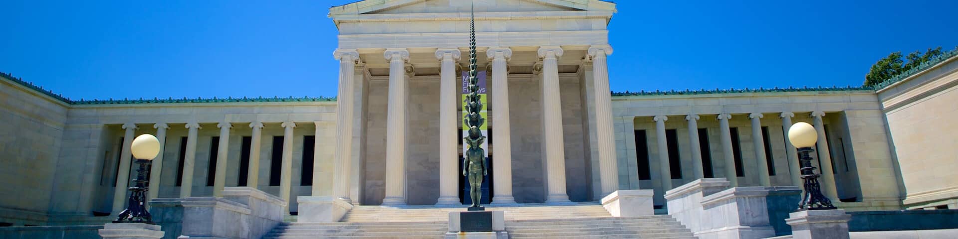 Albright - Knox Art Gallery das einen historische Architektur, Outdoor-Kunst und Kunst