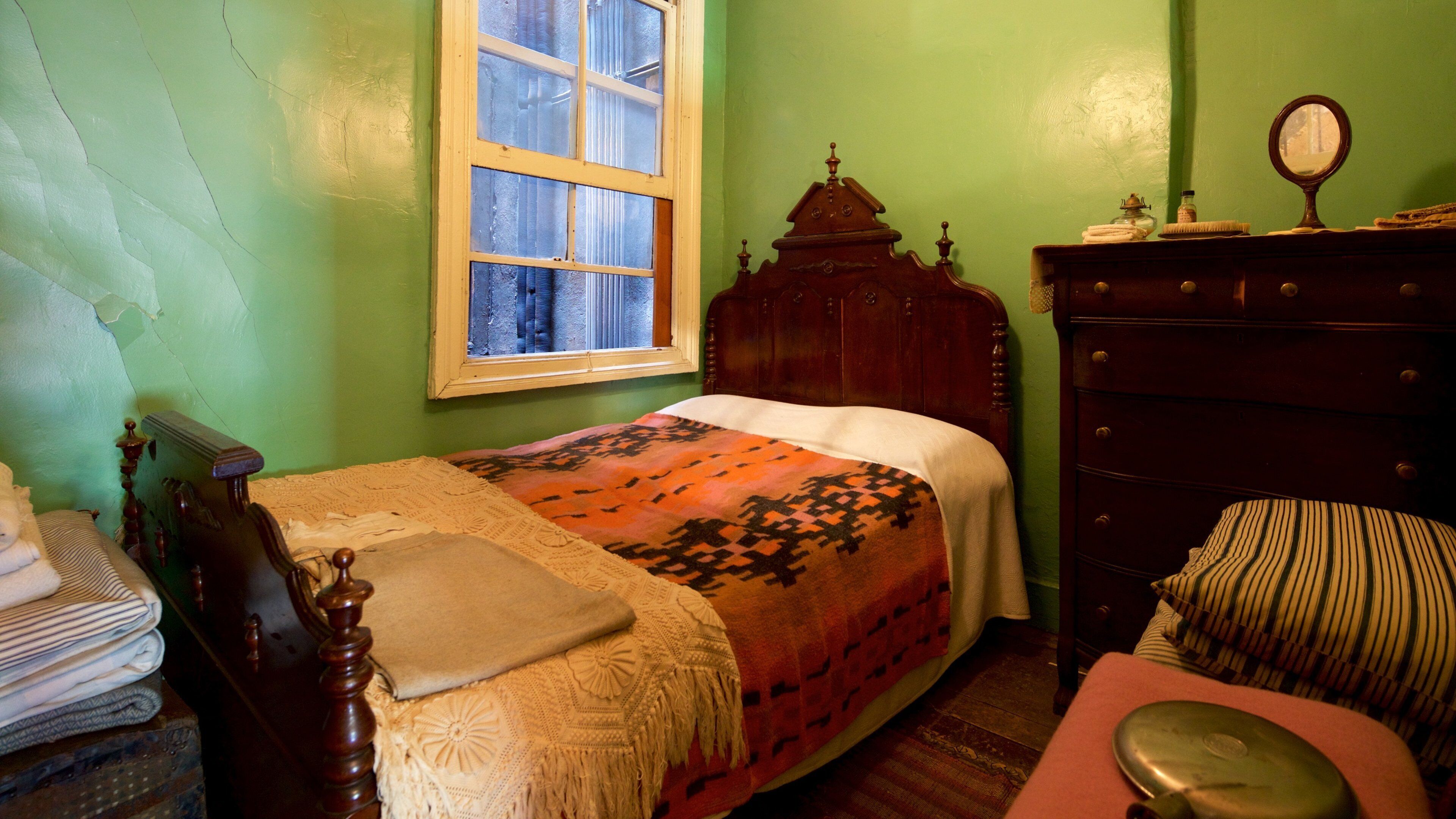Lower East Side Tenement Museum showing interior views