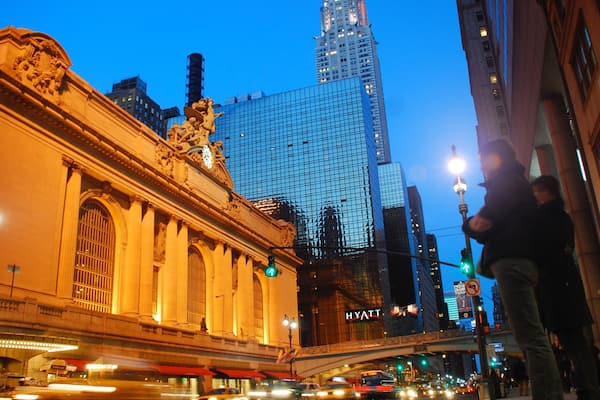 Grand Central Terminal mit einem Geschichtliches, historische Architektur und Stadt