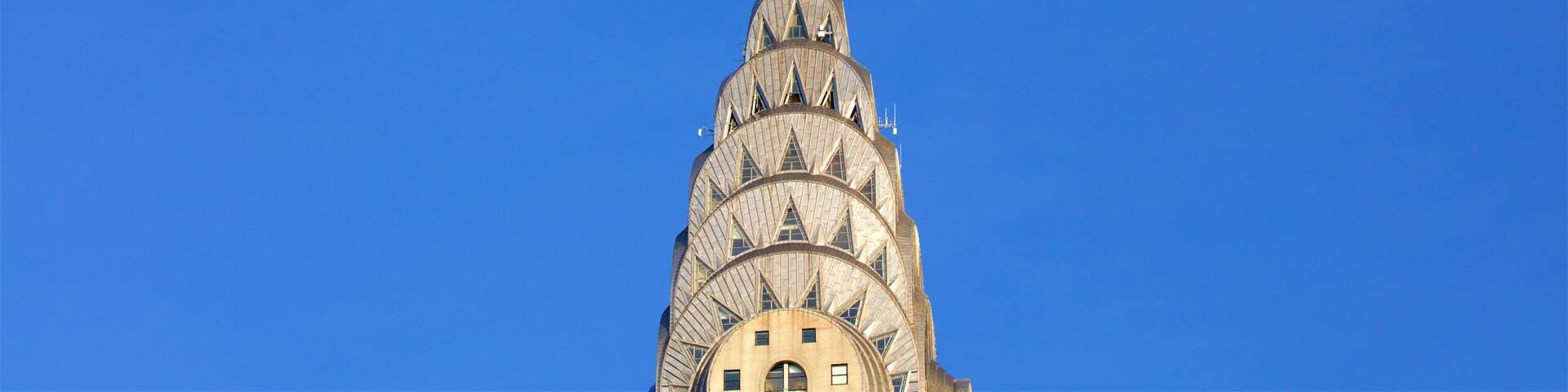 Edificio Chrysler que incluye elementos del patrimonio