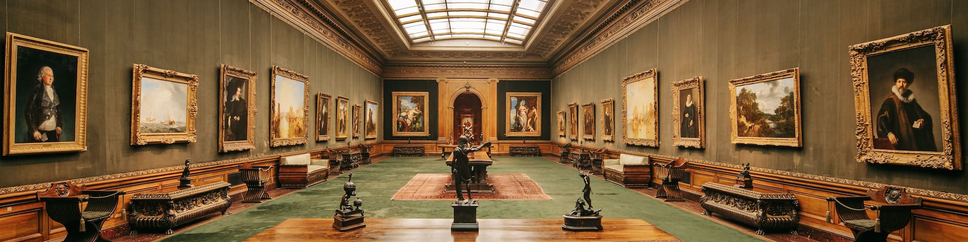 Frick Collection which includes art, interior views and heritage elements