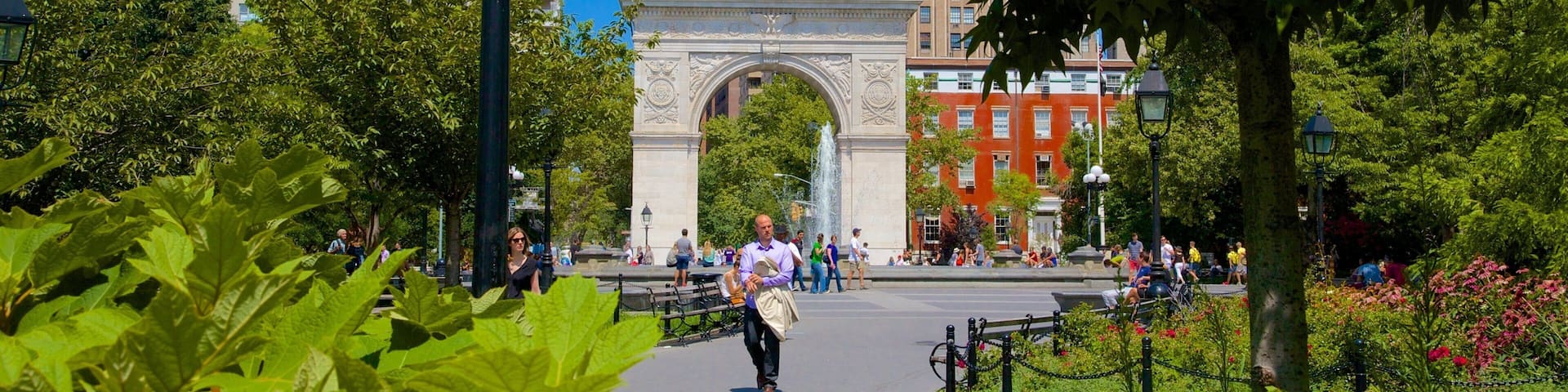 Washington Square Park das einen Park