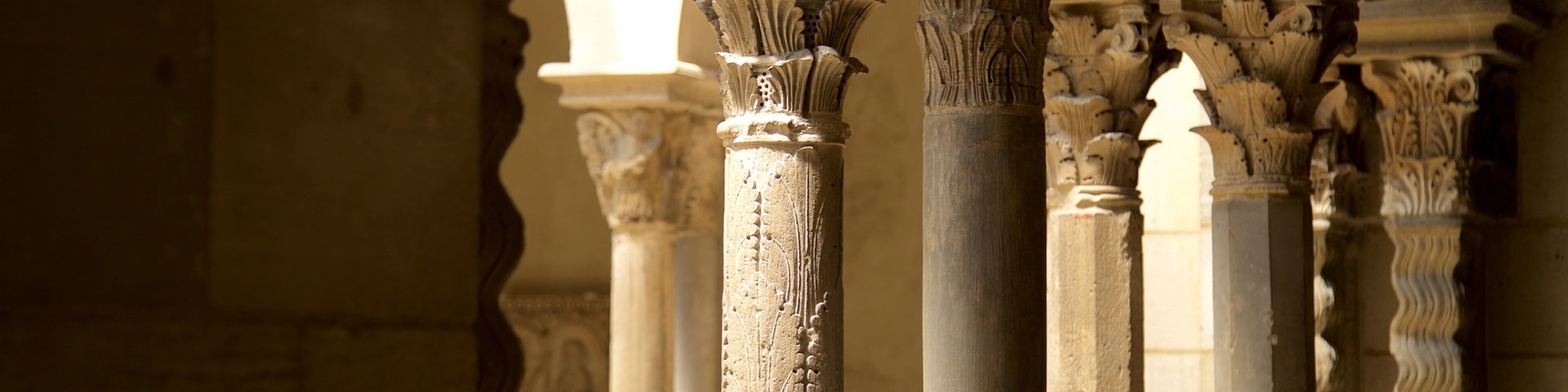 The Met Cloisters showing heritage elements