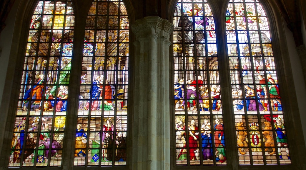 The Old Church which includes a church or cathedral and interior views