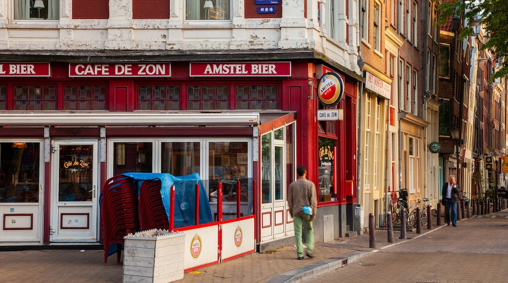 Nieuwmarkt Square which includes street scenes