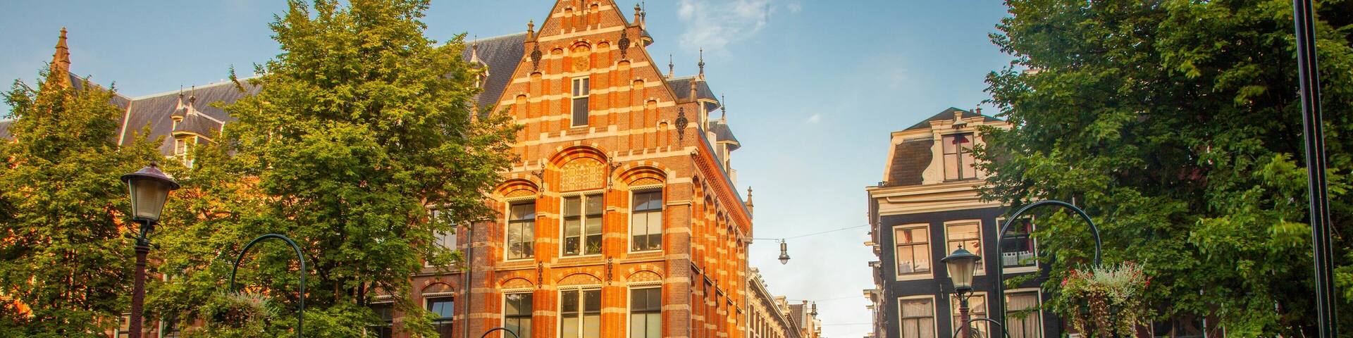 Old Town Amsterdam featuring heritage elements