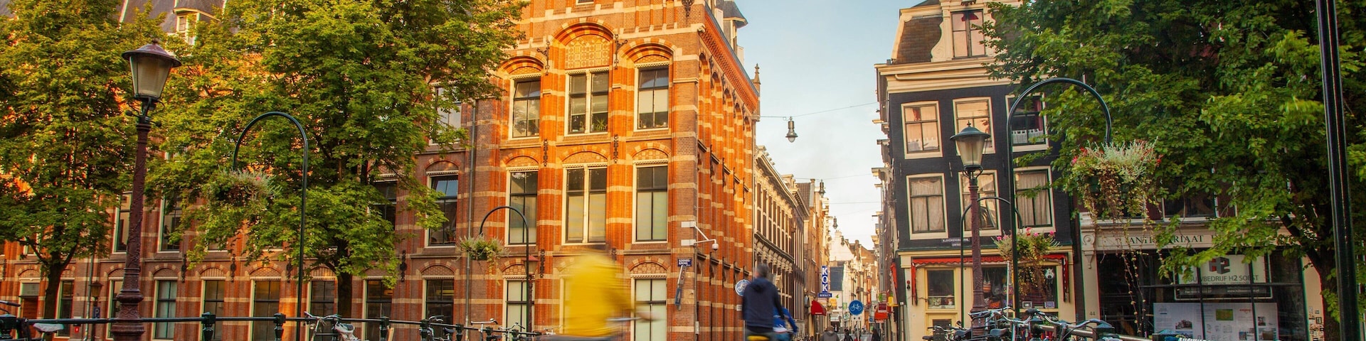Old Town Amsterdam featuring heritage elements