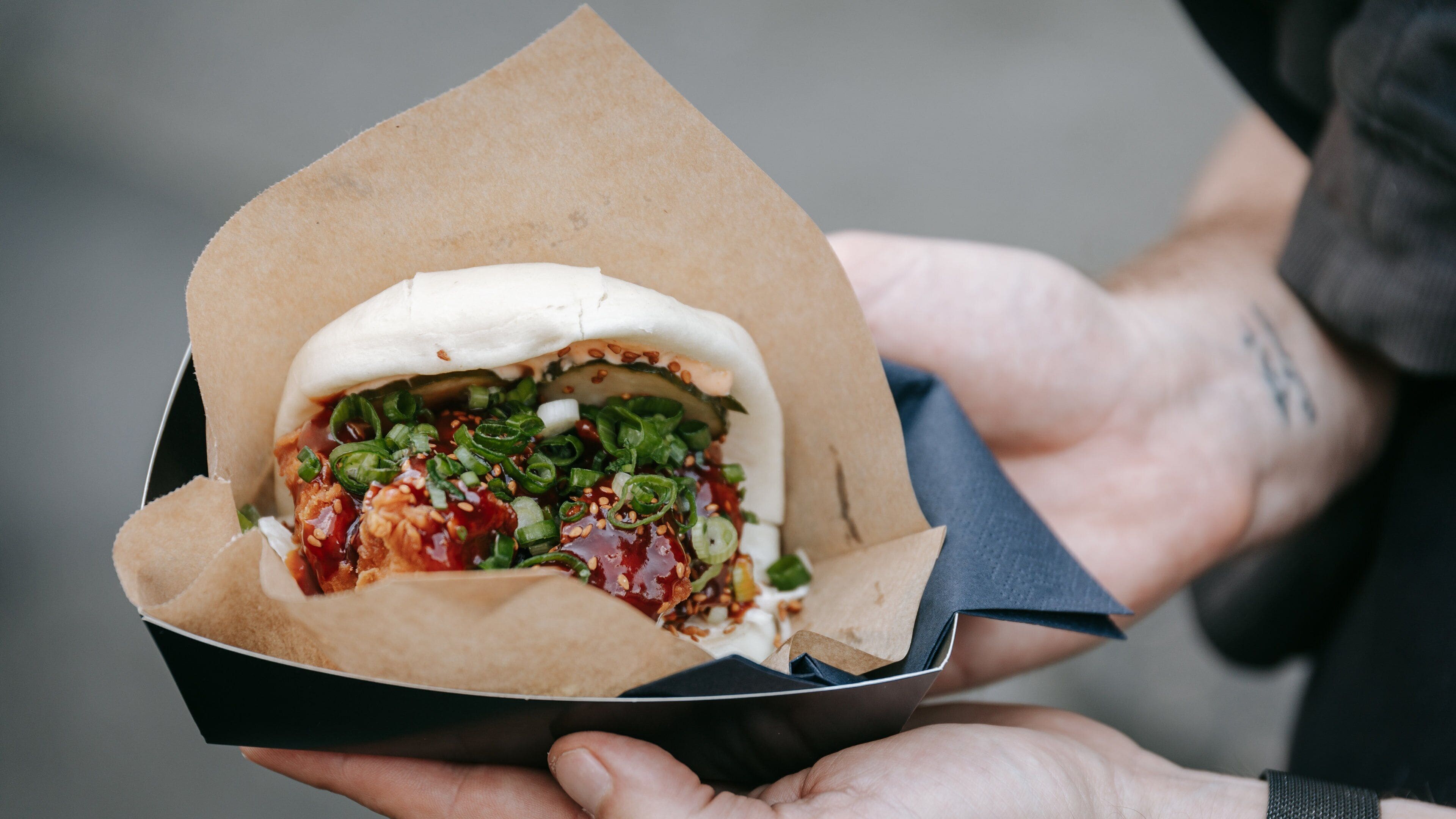 Albert Cuyp Market showing food