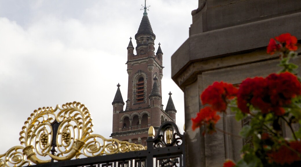 Palacio de la Paz ofreciendo arquitectura patrimonial y castillo o palacio
