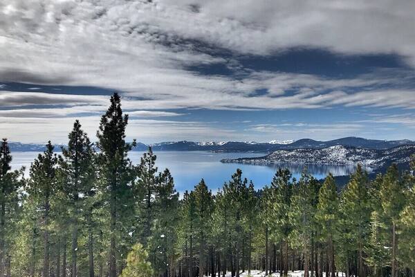 View during our lunch after skiing