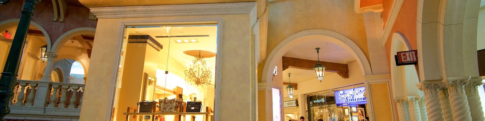 Grand Canal Shoppes que inclui vistas internas