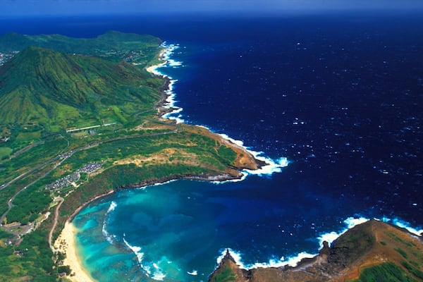 Hanauma Bay Nature Preserve featuring general coastal views and landscape views