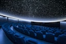 A spectacular stars projection at the planetarium