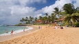 Poipu Beach showing a beach