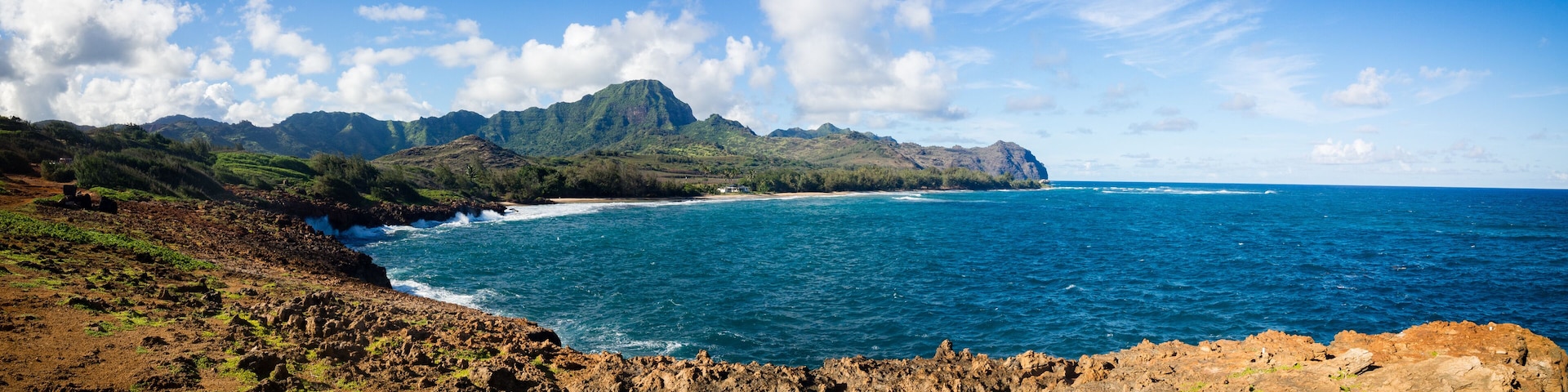 Maha' elepu Heritage Trail, near Shipwreck Beach, Koloa, Kauai, Hawaii, USA