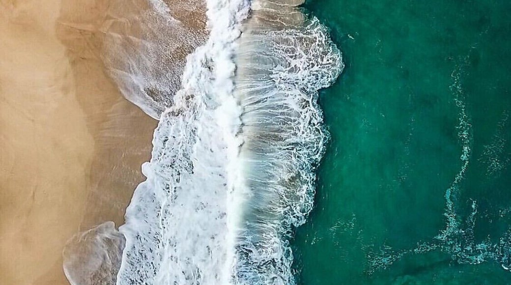 My first attempt at a drone shot. Walking along an empty beach on the North Shore of Kauai is as peaceful as it gets. #LifeAtExpedia #Beaches