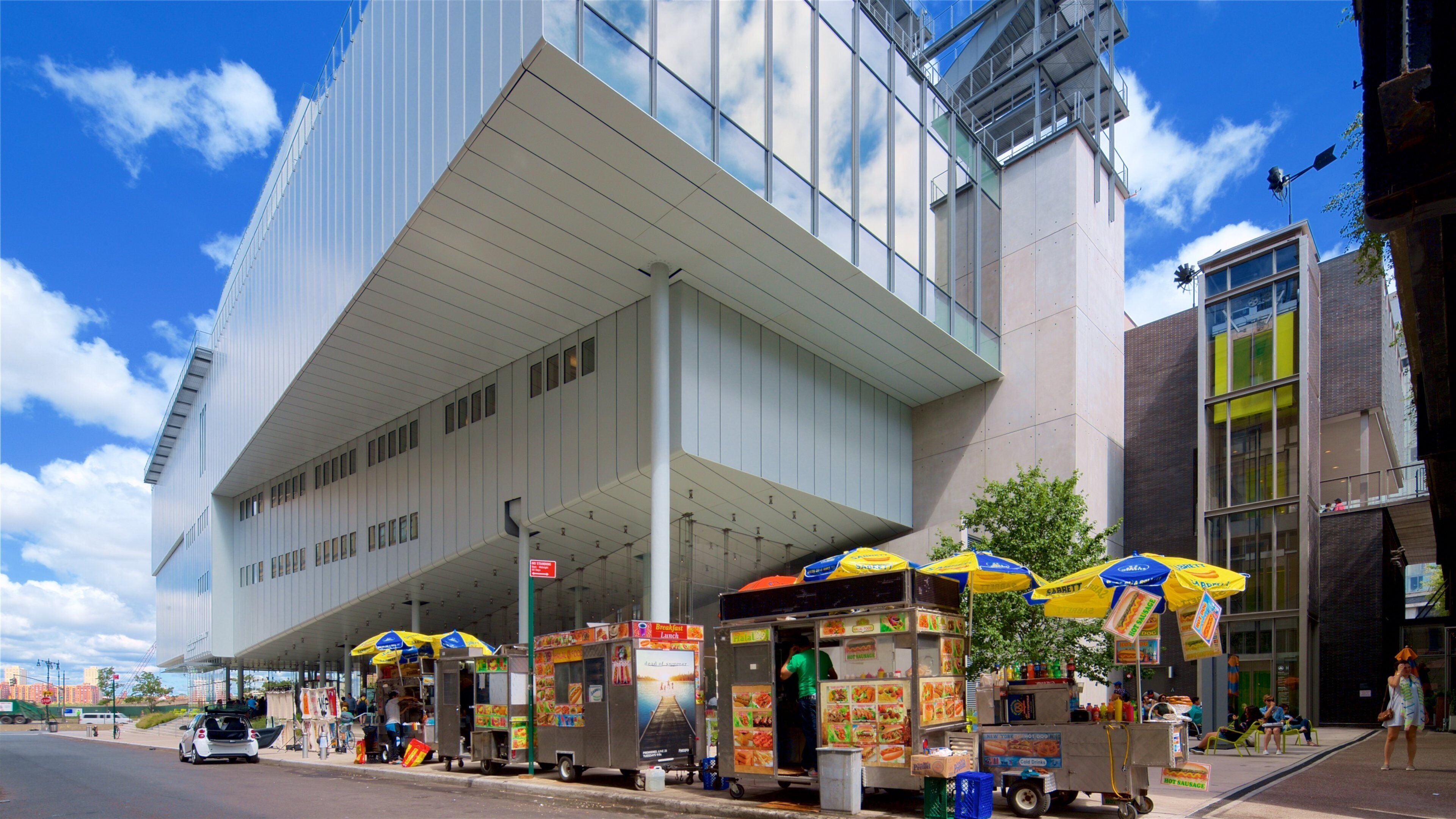 Bảo tàng Nghệ thuật Mỹ Whitney có tính năng kiến trúc hiện đại