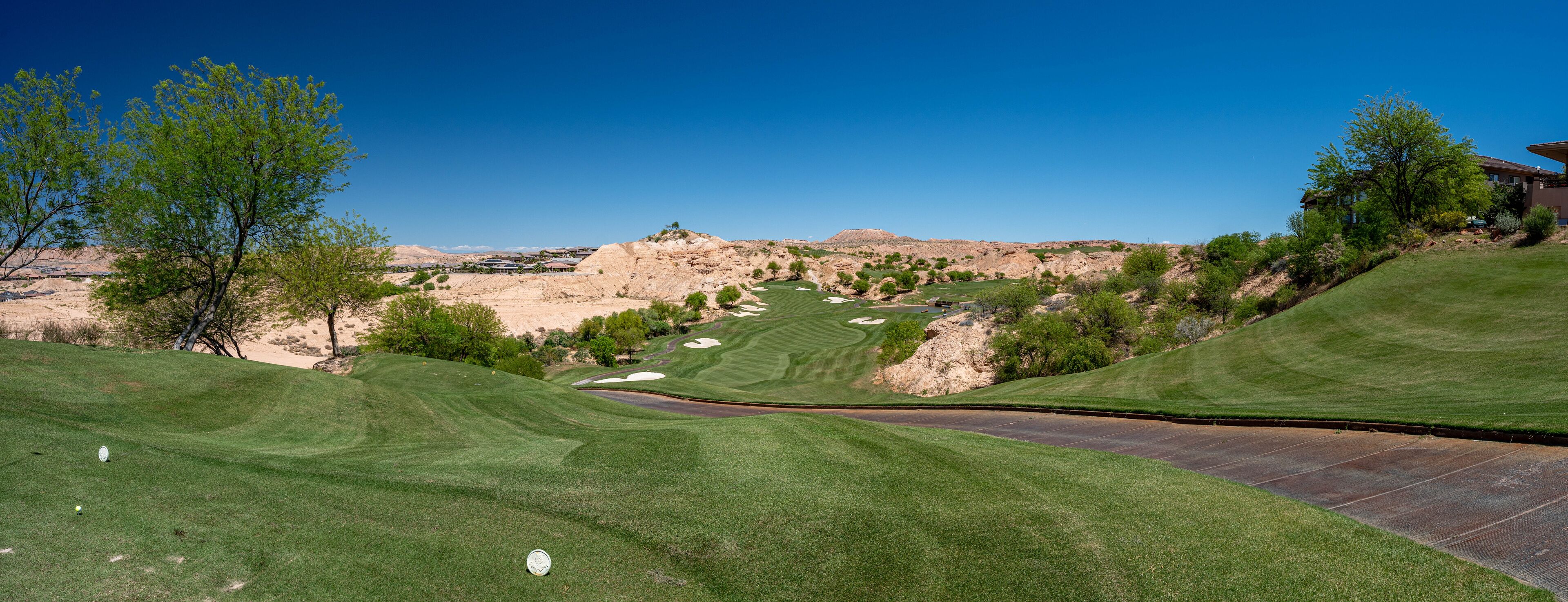 Wolf Creek Golf Course Desert Golf Landscape