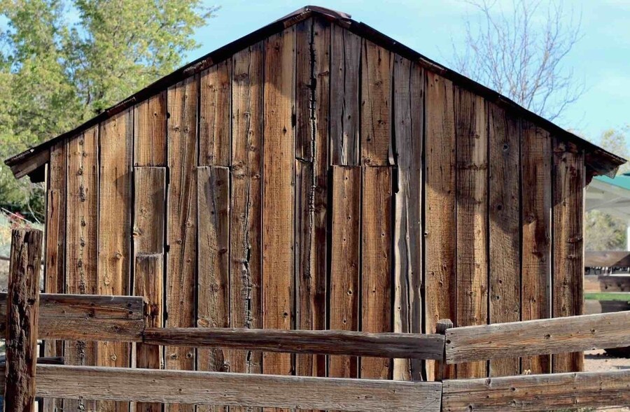 Historic building at Bartley Ranch Regional Park in Reno, Nevada.