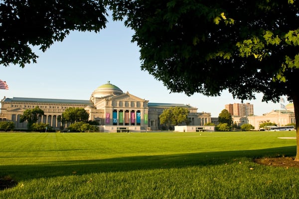 Field Museum of Natural History featuring a park and landscape views