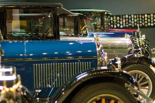 National Automobile Museum featuring interior views