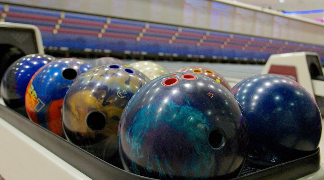 National Bowling Stadium showing interior views
