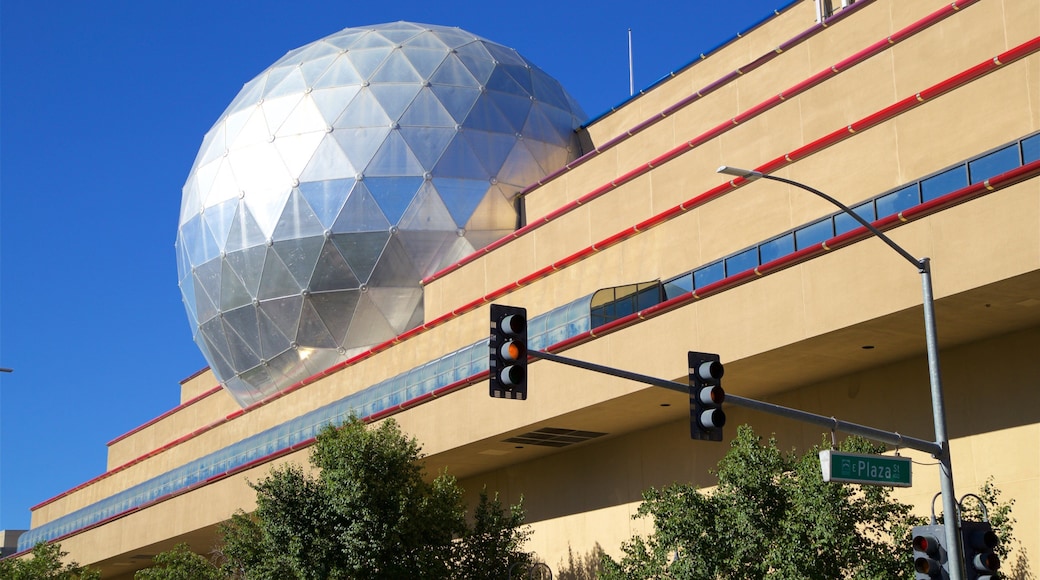 National Bowling Stadium which includes modern architecture