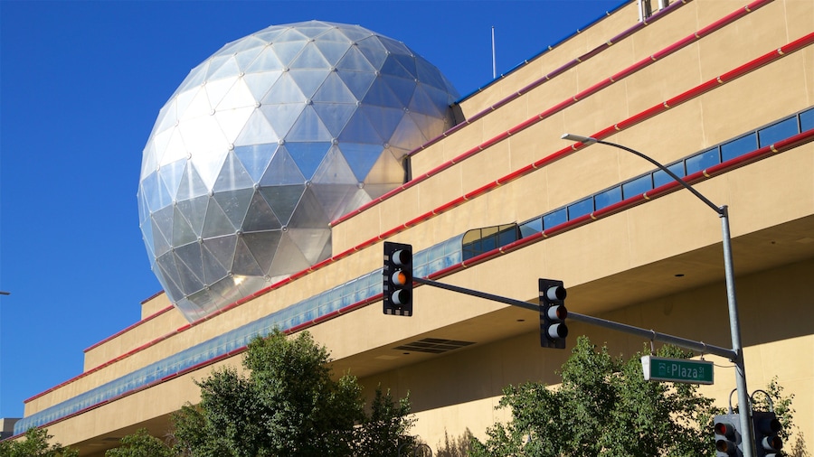 National Bowling Stadium which includes modern architecture