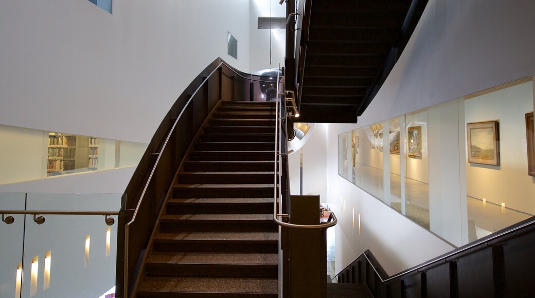 Nevada historiske forening som viser innendørs og kunst