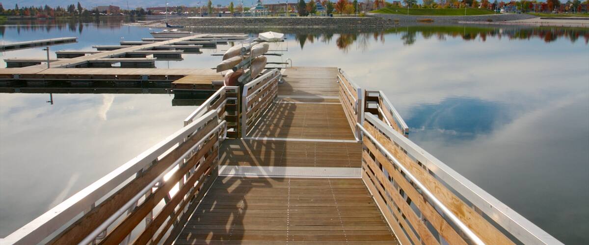 Sparks Marina Park which includes a park and a marina