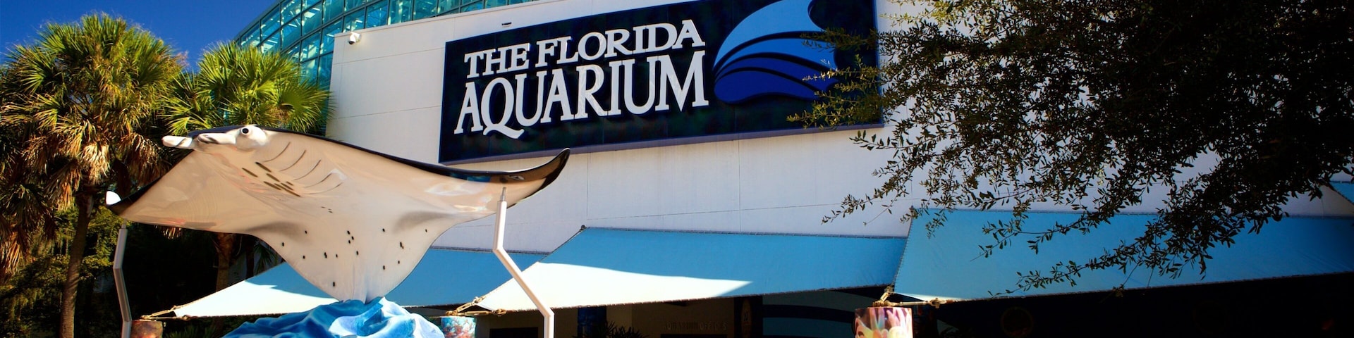 Florida Aquarium which includes signage