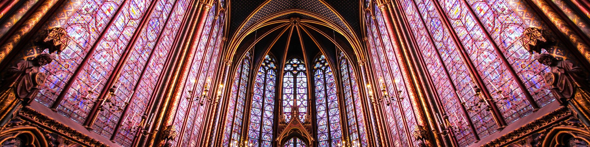 Paris / Sainte Chapelle - Chapelle haute