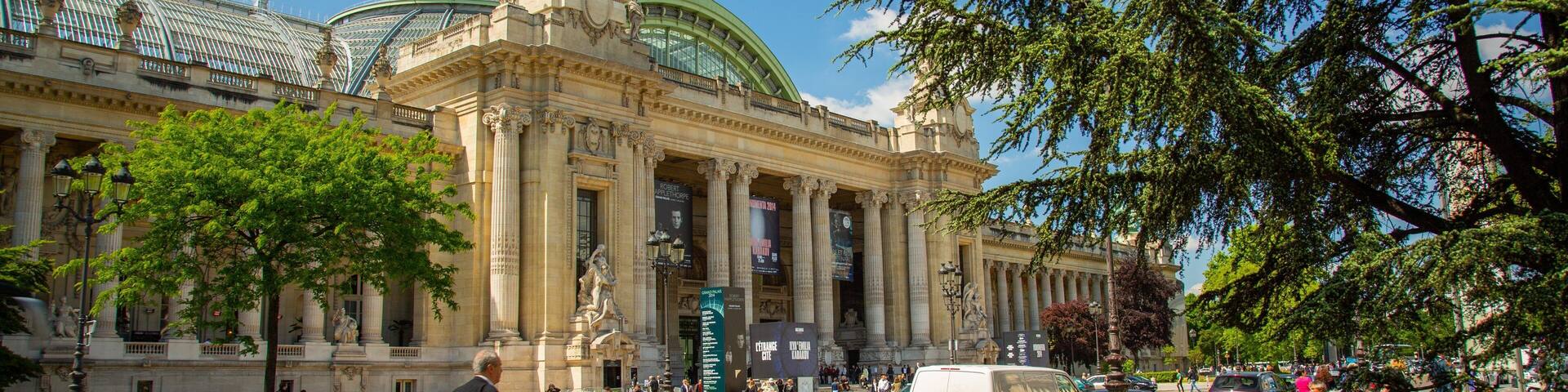 Grand Palais featuring heritage architecture