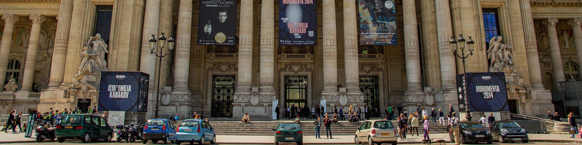 Grand Palais showing heritage architecture