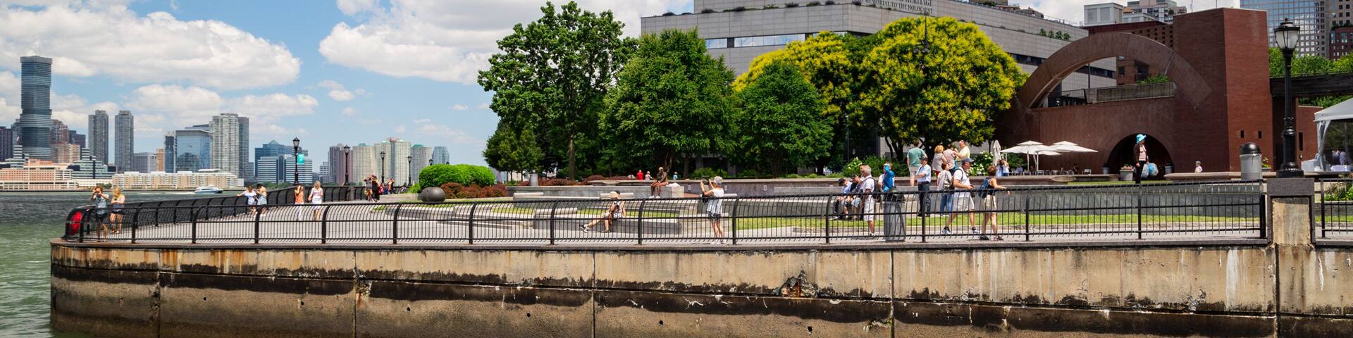 Museum of Jewish Heritage featuring a bay or harbor