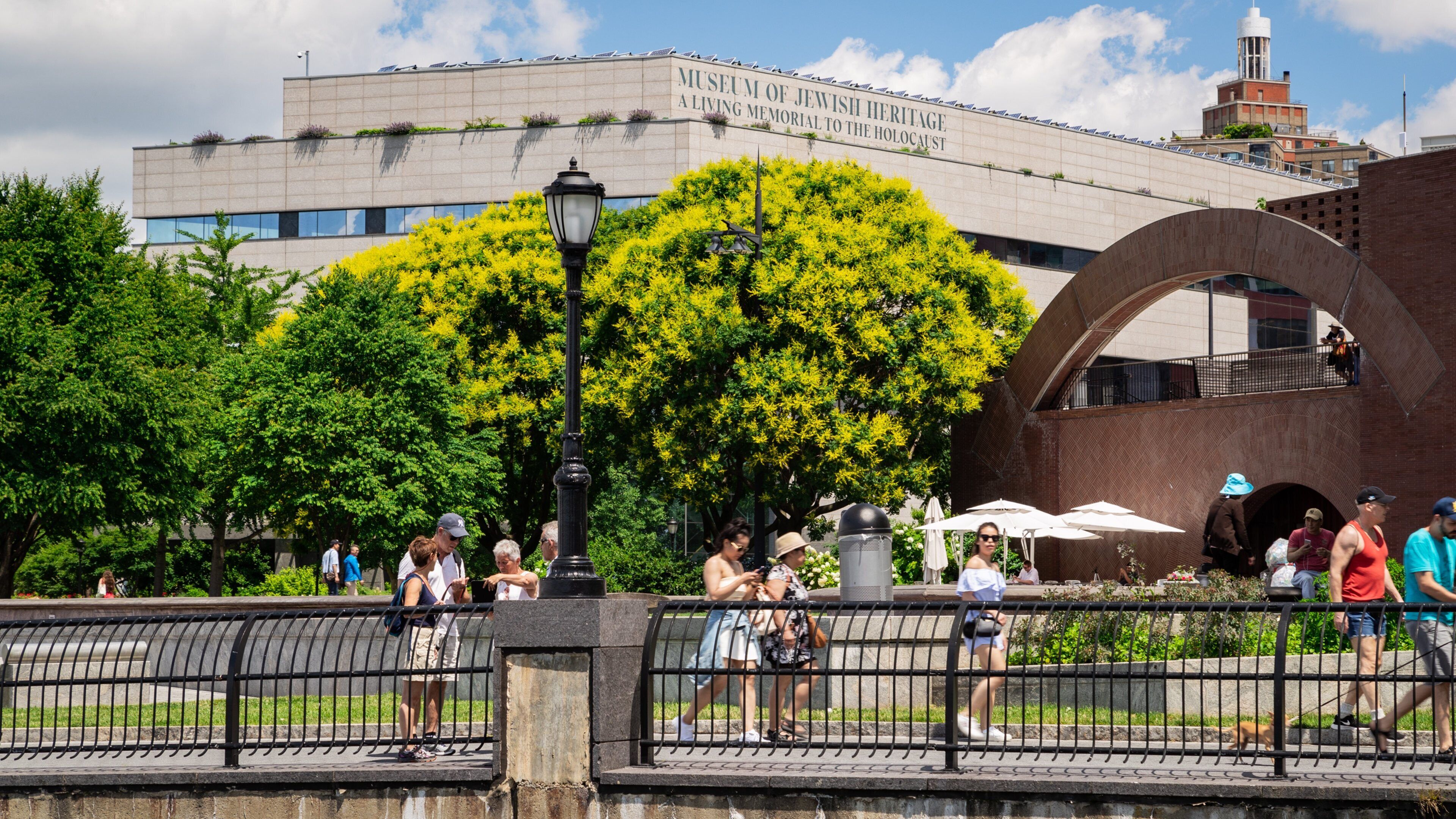 Museum of Jewish Heritage featuring a park